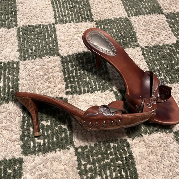 Bottega Veneta Leather Bow Accents Slides - Picture 3 of 6